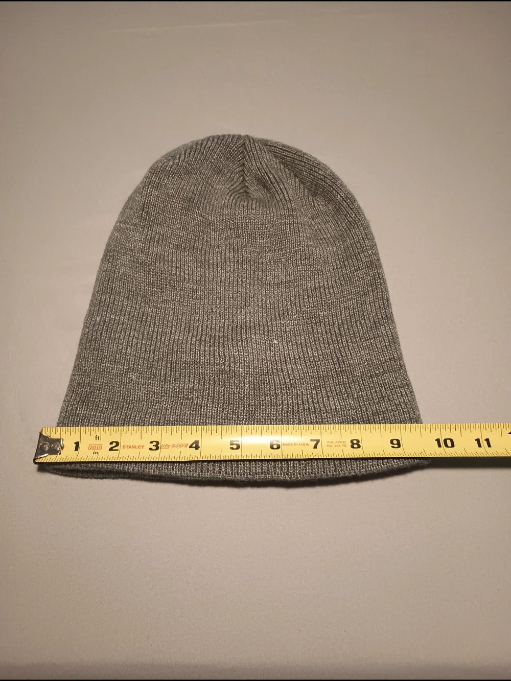 Adidas Originals Women's Trefoil Heather Gray/White Knit Beanie